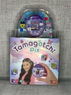 Tamagotchi Pix sky purple brand new never used deadstock